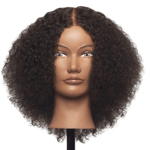 Maya - 100% Human Textured Hair Mannequin - Pivot Point International