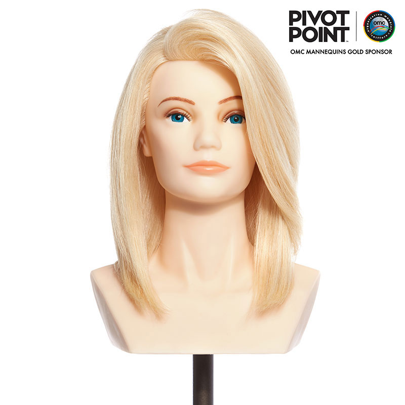 OMC Hairworld Gold Sponsor Pivot Point Alicia Bald Mannequin