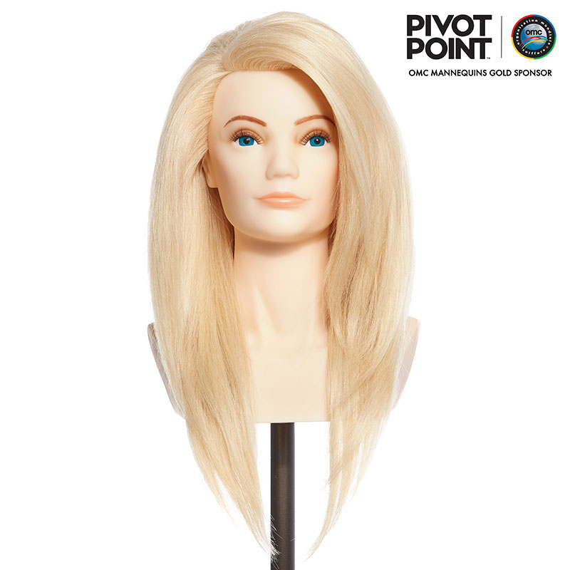 OMC Hairworld Gold Sponsor Pivot Point Ingrid Mannequin