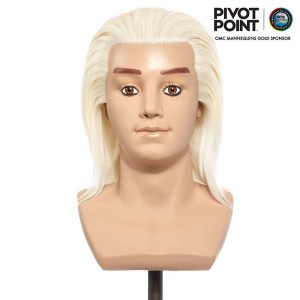 OMC Hairworld Gold Sponsor Pivot Point Lucas Mannequin