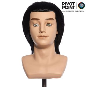 OMC Hairworld Gold Sponsor Pivot Point Toshio Mannequin