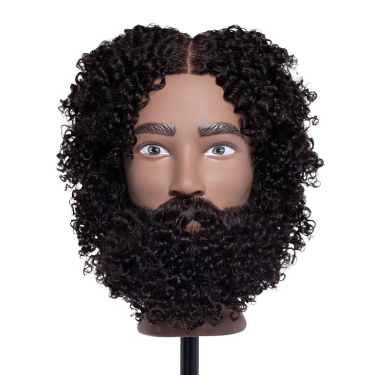 Elijah – 100% Human Textured Hair Mannequin