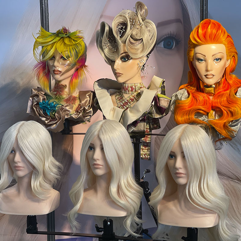 OMC Hairworld Approved Competition Mannequins for Pivot Point